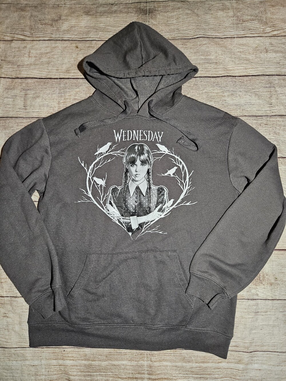 Wednesday Addam's gray hoodie
